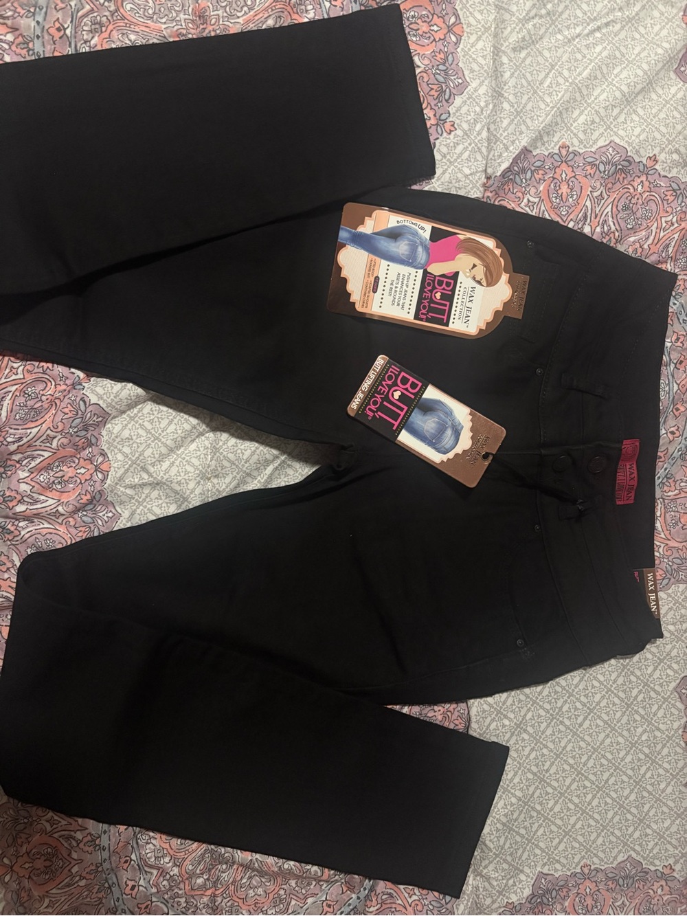 Wax Jean Black Women's Butt Lift Jeggings